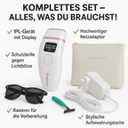 IPL Haarentfernungsgerät –  Schmerzfreie Haarreduktion